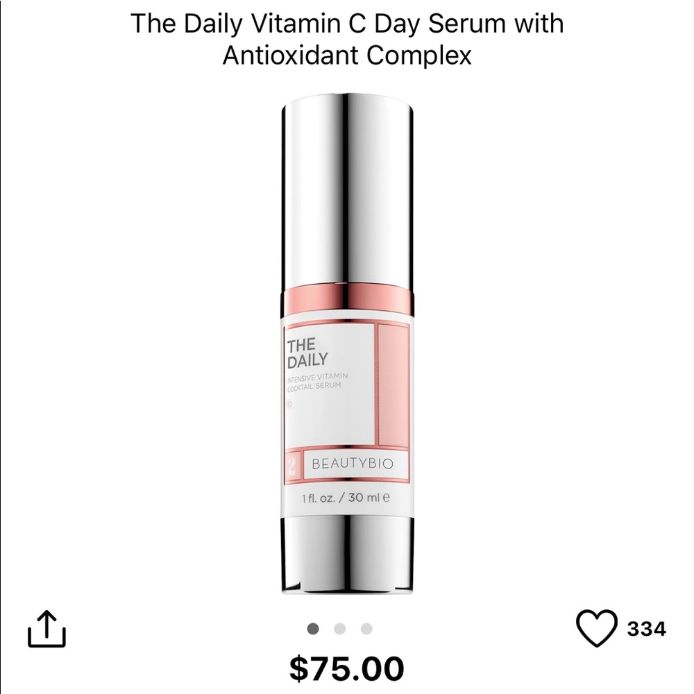 BeautyBio Daily Vitamin C Serum